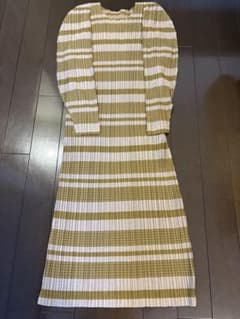 pleats please cotton onion ワンピース