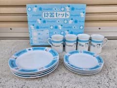 チャーミーキティ 食器セット 4客 大皿 中皿 マグカップ サンリオ 2006