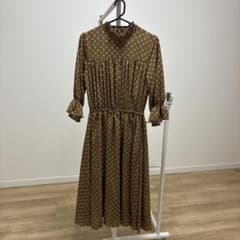 レディース　ワンピース　ブラウン　秋服　冬服のサムネイル