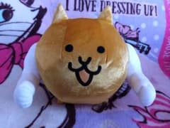 냥코 대전쟁 BIG 봉제인형(금 고양이 빌더)