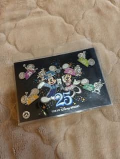 東京ディズニーリゾート 25周年 ピンバッジ 6個セット - メルカリ