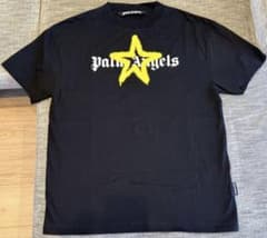 美品】PALMANGELS スターTシャツ ブラック イエロー L - メルカリ