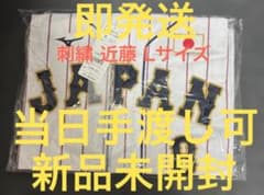 近藤健介 刺繍 WBC レプリカユニフォーム ホーム 侍ジャパン 8 Lサイズ