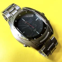ジャンク品 SEIKO 腕時計 電波ソーラー 深澤直人デザイン レア 1726