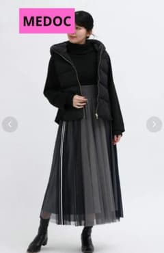 新品】スコットクラブ MEDOC フェイクファーフードショートブルゾン