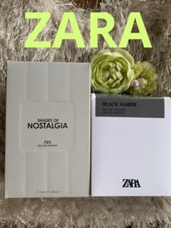 ZARAシェードオブノスタルジア100ml.ブラックアンバーオードトワレ90ml