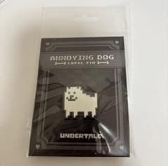 値下げ交渉可　UNDERTALE うざいイヌ　ピンズ　ピンバッジ　記念コンサートのサムネイル