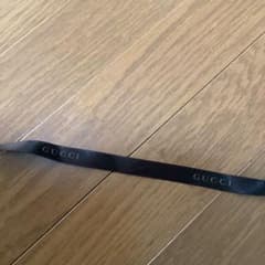 【GUCCI リボン】未使用/茶色／4本/約150センチのサムネイル