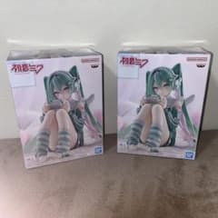 初音ミク Holiday Memories ゲーム フィギュア 2個セットのサムネイル