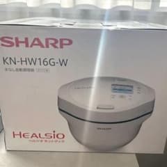 新品未使用）SHARPヘルシオホットクックKN-HW16G-W電気圧力鍋 - メルカリ