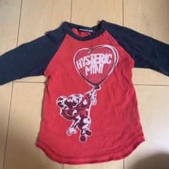 ヒスミニ Tシャツ ロンT レッド 90 HYSTERIC MINIのサムネイル