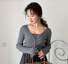 LILY BROWN フリルスリーブカーディガンのサムネイル