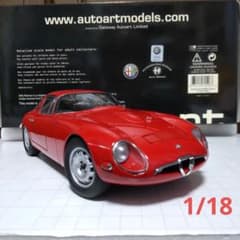 アルファロメオ TZ 1963 レッド 1/18 オートアート - メルカリ