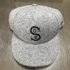 59FIFTY Sox グレー ベースボールキャップ7 5/8のサムネイル