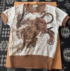 Butcher Products サマーニット虎 36 ブッチャープロダクツのサムネイル