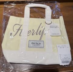 Herlipto ハリプ トートバッグ yellow 新宿ルミネ2限定品 - メルカリ