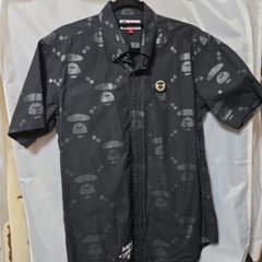 Aape 半袖シャツ グラフィックプリント 黒のサムネイル