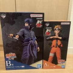 【新品未開封】一番くじ NARUTO フィギュア A賞ナルト B賞サスケ セット