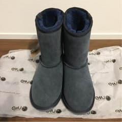 uk様♡ 新品☆emuムートンブーツ ネイビーのサムネイル