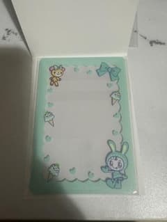 Berrie カラフル硬質カードケース 水色のサムネイル
