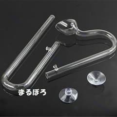 送料込み　給排水用パイプ・クリアガラス12/16用のサムネイル