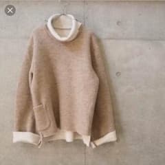 sunsea 16aw w-face wool pull over ニット1のサムネイル