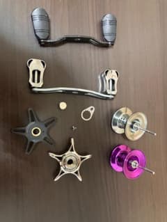 ベイトリール カスタムパーツセット ハンドル スプールのサムネイル