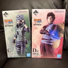 NARUTO　ナルト　一番くじ　C賞　はたけカカシ　D賞　我愛羅　フィギュア 一番くじ NARUTO C賞•D賞 セット はたけカカシ 我愛羅 フィギュア