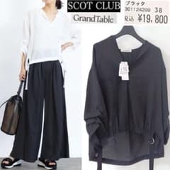 新品 約2万 SCOTCLUB グランターブル Vネック プルオーバー フード 