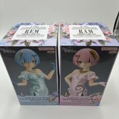 【未開封】Re:ゼロ GLITTER&GLAMOURS レム ラム フィギュアのサムネイル