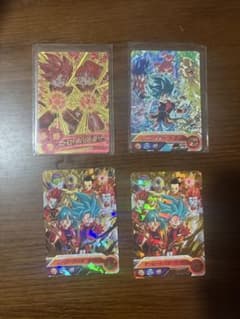 ヒーローアバターカード 4枚セット ドラゴンボールヒーローズのサムネイル