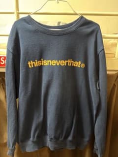 thisisneverthat クルーネック スウェット ブルーのサムネイル