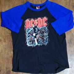 USA製　AC/DC バンドT　ラグランスリーブのサムネイル