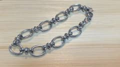 シルバーカラー チェーンブレスレットのサムネイル