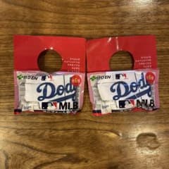 おーいお茶 ユニフォーム型巾着 MLB ドジャース ２個セットのサムネイル