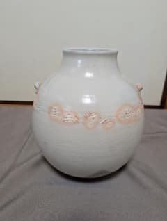 お値下げ！　萩焼　壷　仙舟刻印 再値下げ！ 萩焼 壷 仙舟刻印 - メルカリ