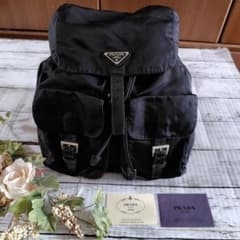 Thumbnail of 【PRADA】ナイロンリュック ブラック