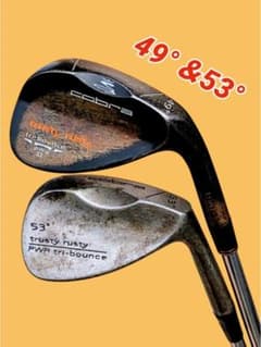 コブラCobra TRUSTY RUSTY tri-bounce 49°&53° - メルカリ