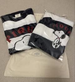 ジェラートピケ PEANUTS ジャガードプルオーバー＆ハーフパンツセット