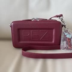 美品PEZ×ear PAPILLONNER 本革 ウォレット ショルダー バッグ - メルカリ