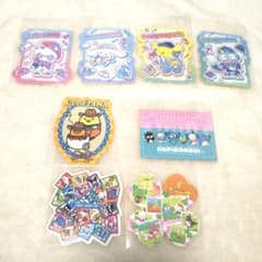 新品 サンリオキャラクターズ シールクッキー４ キティ はぴだんぶい ぐでたま