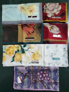 新品ブランドハンカチセット7枚　コシノジュンコ×4　シマダジュンコ×2　他×1のサムネイル