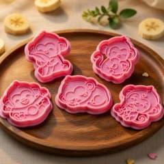 かわいいおさるさんクッキー型5個セットモンキー動物のサムネイル