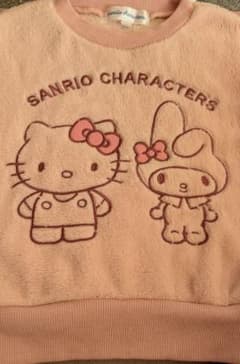 サンリオ　ボアトレーナー ピンクのサムネイル