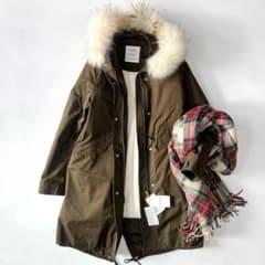 IENA イエナ　ライナー付き　モッズコート  ラビットファー　3way IENA イエナ ライナー付き モッズコート ラビットファー 3way