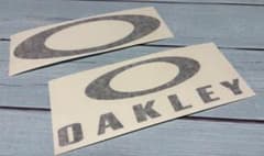 OAKLEY オークリー ステッカー 2枚セット　18cm - 4