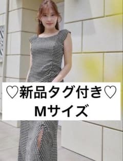 ♡新品♡Herlipto French Chic Gingham Dress M - メルカリ