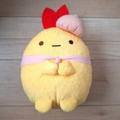 すみっコぐらし　ピーチカラーころっとぬいぐるみ　えびふらいのしっぽ