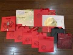 SHISEIDO ショップ袋 まとめ売りのサムネイル
