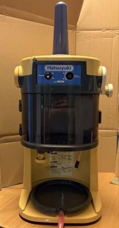 Hatsuyuki ブロックアイススライサー HB320A 業務用かき氷機 電動